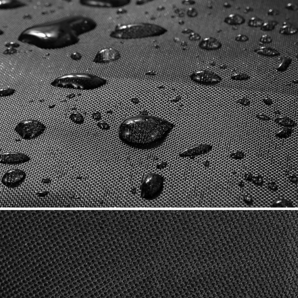 Puutarhakulmasohvan cover vedenpitävä 210D Oxford pölytiivis cover puutarhakalusteisiin L-muotoinen kulmasohvan cover (21521587cm)