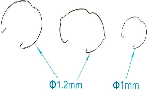 [18 stk] GU10 MR11 Ring Clips - 35 og 50 mm diameter