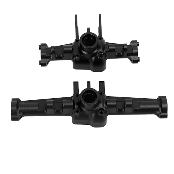 RC forakselhus kåpe Sett CNC-bearbeidet Heavy Duty RC bil oppgraderingsdeler for Traxxas 1/18 RC bil svart