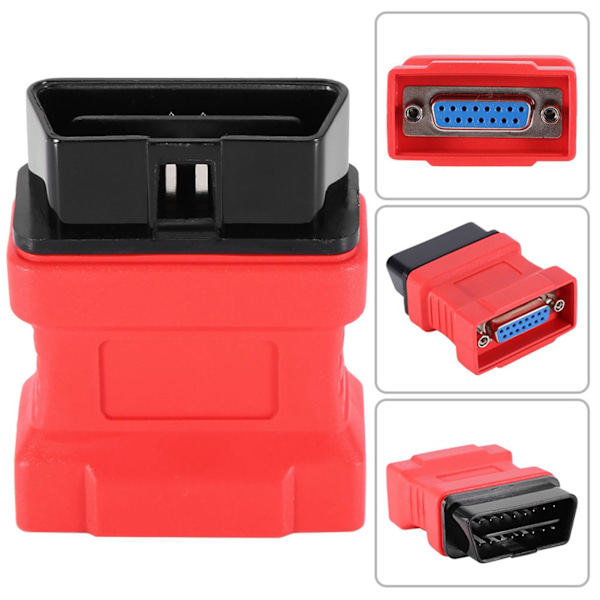 OBD II 16-bens adapterkontakt til Maxidas DS708 scanner