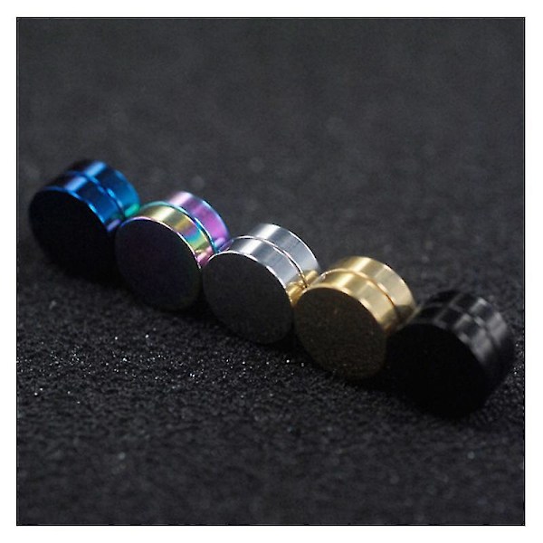 Magnetiske Øre-klips for Menn, Mote Øre-studs 10mm