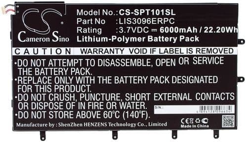 Battery for Sony SGP321 etc