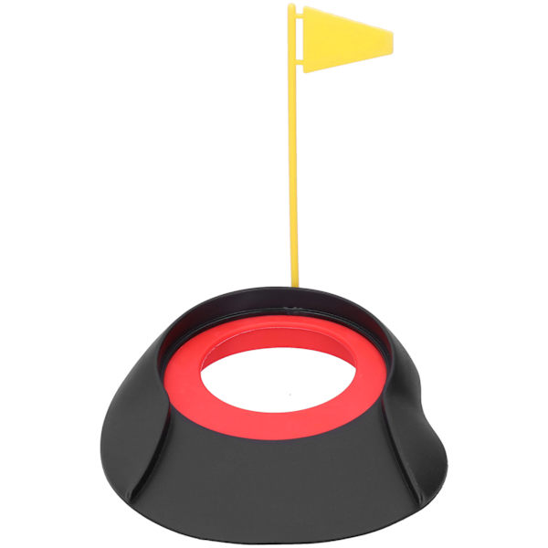 Golf Putting Cup Träningsplattform Inomhus Putter Regleringskopp med Hål och Flagga