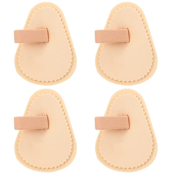 4pcs Toe Straightener Separators Protector Bunion Splint Corrector Toe Spacers Protective Cover 1 Hole