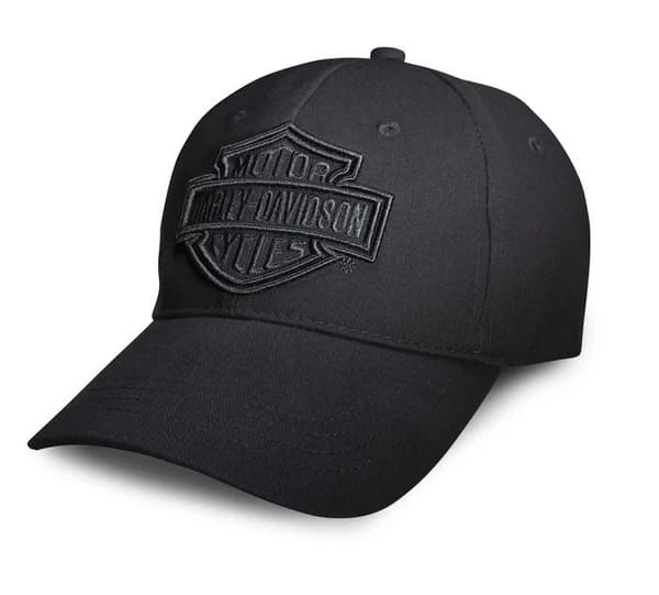 TÄYSIN MUSTA HD Harley Davidson-LIPPI