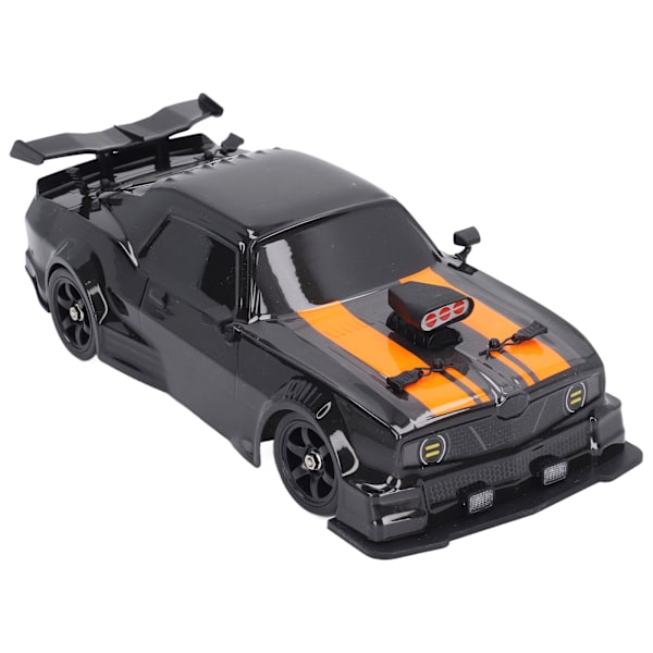 16A04 1/16 RC Drift Car 4 Wheel Drive LED-ljus 18km/h High Speed ​​Anti Interference 2,4Ghz RC Car Trippelbatterier (ingår)