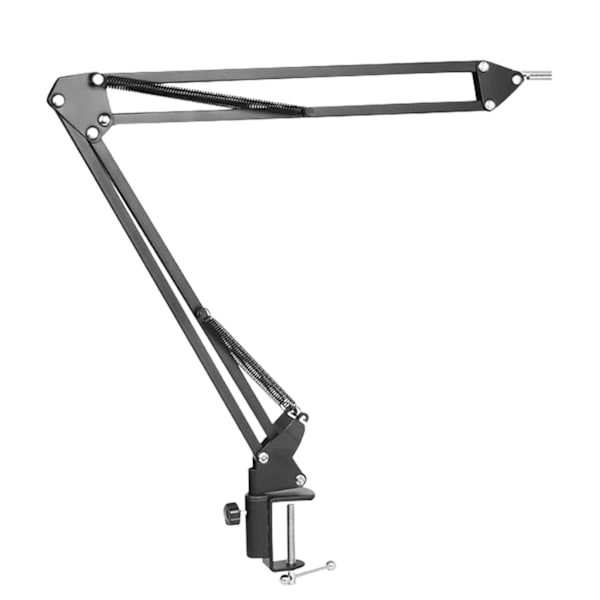 Monokulärt mikroskop flexibelt stativ 360 graders justerbar arm och 42 mm linsringset Industriell kamera vikbart fäste