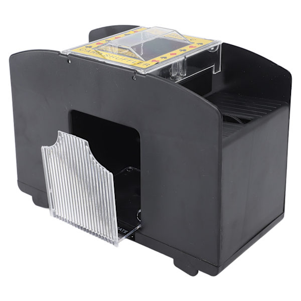 Automatisk kortblander for 4 kortstokker Batteridrevet rask kortblander for hjemmefester