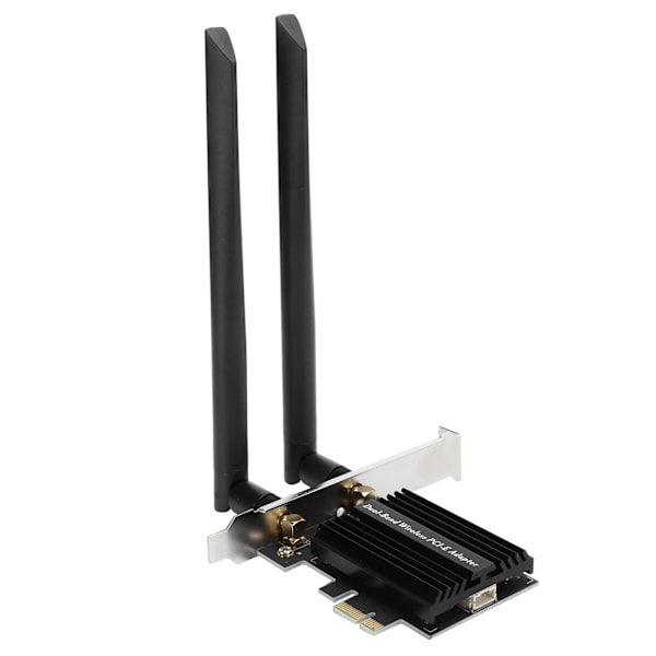 Stasjonær WLan-adapter Dual Band nettverkskort Datamaskintilbehør Wi-Fi 6（802.11ax）AX3000