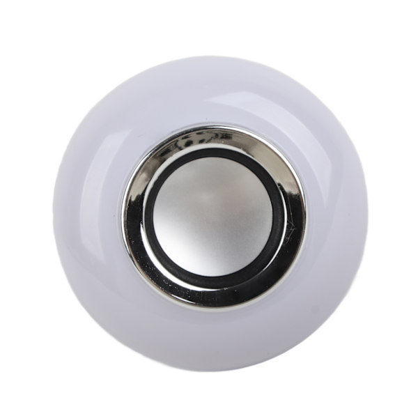 Bluetooth-musiikkilamppu RGBW-värillä E26-kanta Kaukosäädin Kaiutin LED-lamppu Baarille Makuuhuoneelle Ravintolalle 100‑240V