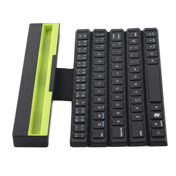 Vikbart Tangentbord Trådlöst Bluetooth Portabelt Mini Vikbart för Surfplatta Laptop Smartphone