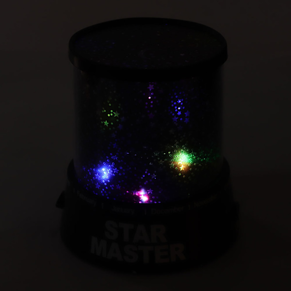 Plast Sky Star Night Light LED-projektionsdekorationslampa för julklapp i sovrummet