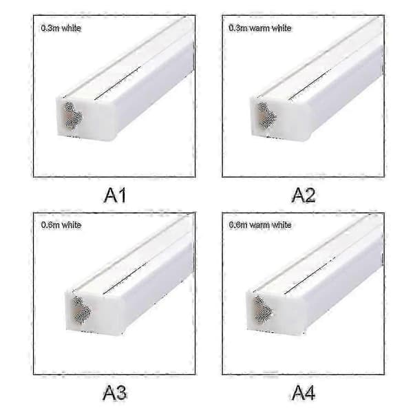 9W 14W 18W T5 LED-rør 220V fluorescerende vegglampe Warm light 0.3m