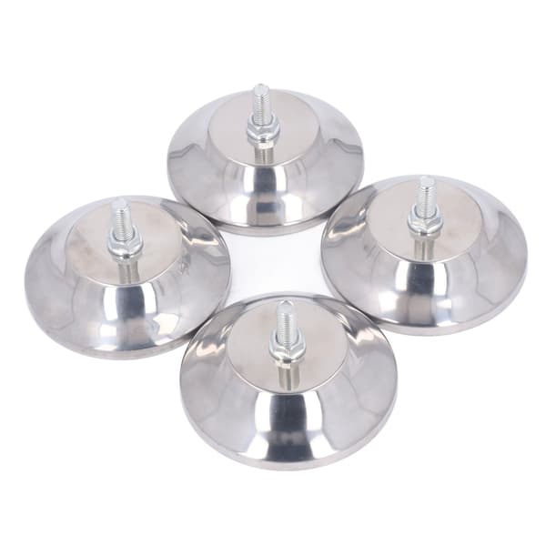 4 PCS Pool Billiard Table Leg Levelers 5 Inch Adjustable Heavy Duty Leveling Risers for Foosball Table Ping Pong Table