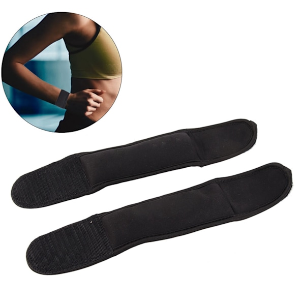 2 st 1KG Vikt Handledsband Sandpåse Justerbar Ultratunn Utrustning för Löpning Fitness 32x6cm