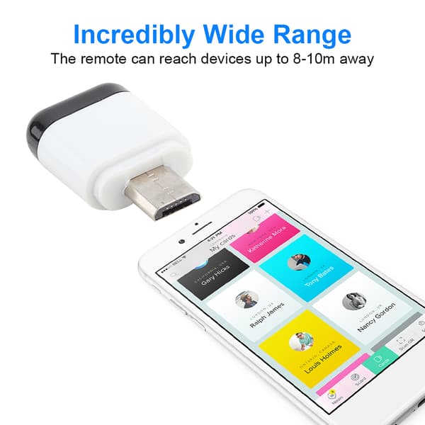Smartphone IR-fjernkontroll: Universell fjernkontroll for Android