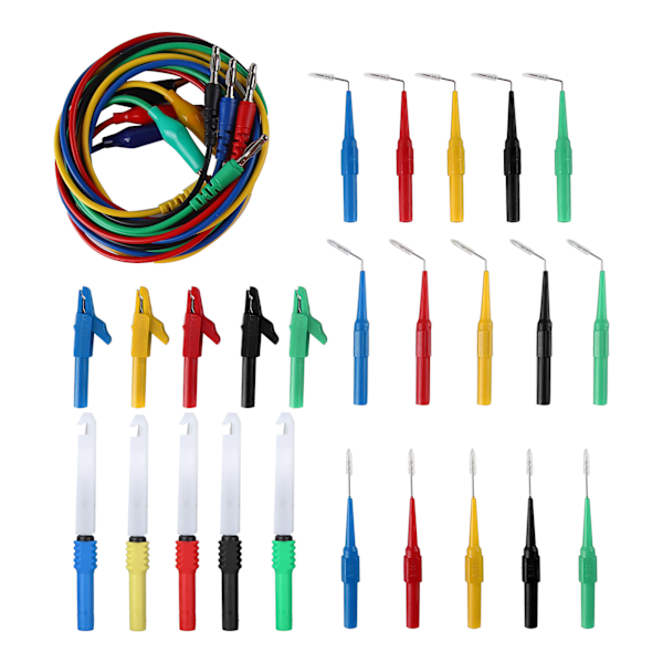 JT8036‑2 Teststikkabel Sæt Multimeter Testledning Multifunktionel Teststik Vandafvisende Testsonde