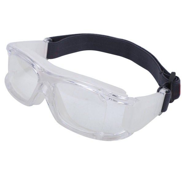 Anlorr utendørs sport sikkerhetsbriller pustende vernebriller for tennis basketball hvit