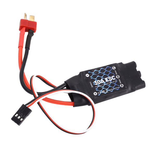 Borstlös ESC 30A T Plug RC Borstlös ESC för RC Fixed Wing Aircraft Small Quadrotor