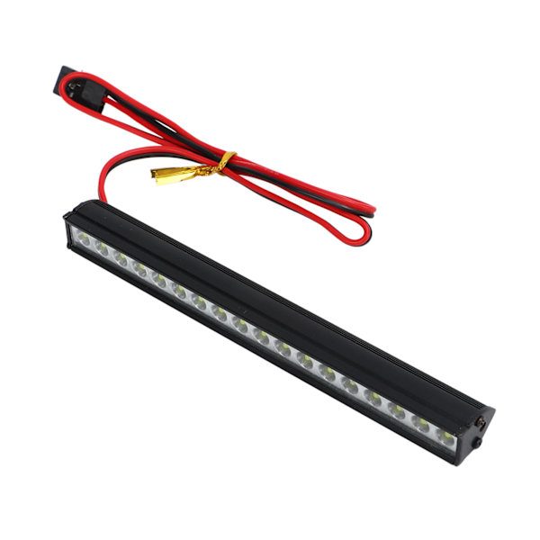 RC Bil Taklampe 18 LED Hvit Lys Universal Aluminium Legering Skall RC Bil Lysstang for 1/8 1/10 1/12 1/14 RC Crawler