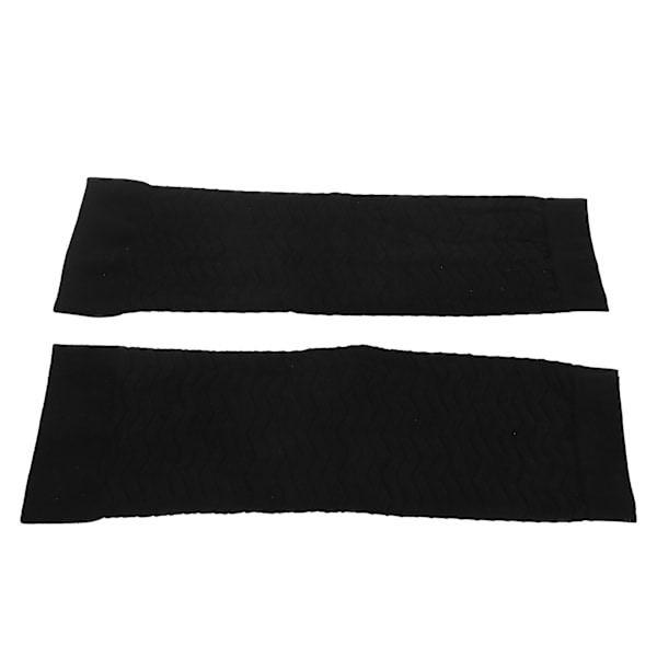 Kvinnor Lår Sleeve Slimming Lår Wraps Kompression Sleeve Lår Slimmer Shaper Svart