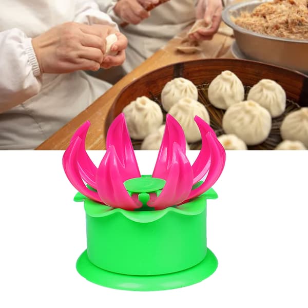 Bun Mold Green Unique Design Robust Practical Easy Operation Multifunctional Reliable Steamer for Stuffed Buns for Cooking Kitchen L