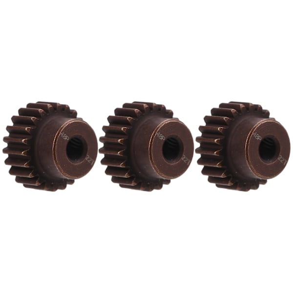3st RC 3,175 mm 48DP 22T stålpinjongväxelsats för 1/10 RC bil borstlös borstad motor