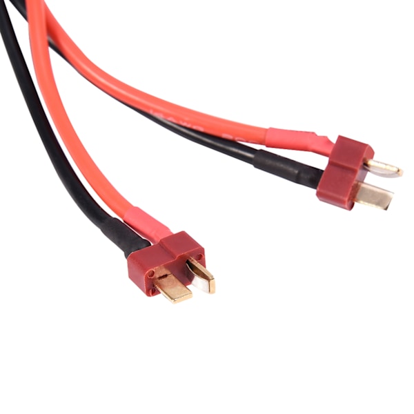 T-kontakt Lipo RC-batteripaket parallell adapterkontakt 1 hona till 2 hane 14AWG-kabel