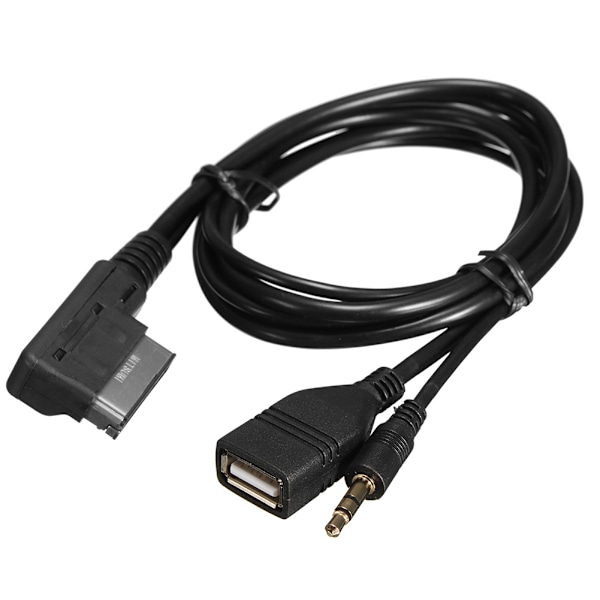 Musik MDI AMI MMI-gränssnitt USB+Laddare AUX-kabel för A6L A8L Q7 A3 A4L A5 A1