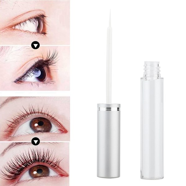 5ml Empty Eyelash Growth Liquid Dispenser Bottle Eyelash Mascara Container DIY Tool 10pcs