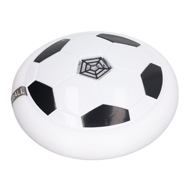 LED Hover Fodbold Interaktiv Batteridrevet Flydende Fodbold Legetøj med LED-lys Blød Skum Bumper Hvid