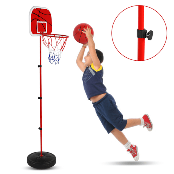 Inomhus utomhus mini basketsystem Backboard Basket Ball Kit Barnleksaksset