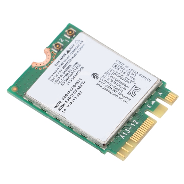 Langaton verkkokortti 7260NGW AN 2.4G/5G 300Mbps WIFI+Bluetooth 4.0 NGFF M.2 Lenovo Thinkpad X240/X230S/T440S/T431:lle