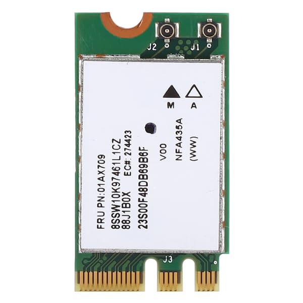 Dual Band Wireless Network Card för Lenovo IdeaPad - 2.4G+5G QCNFA435 M.2 Interface