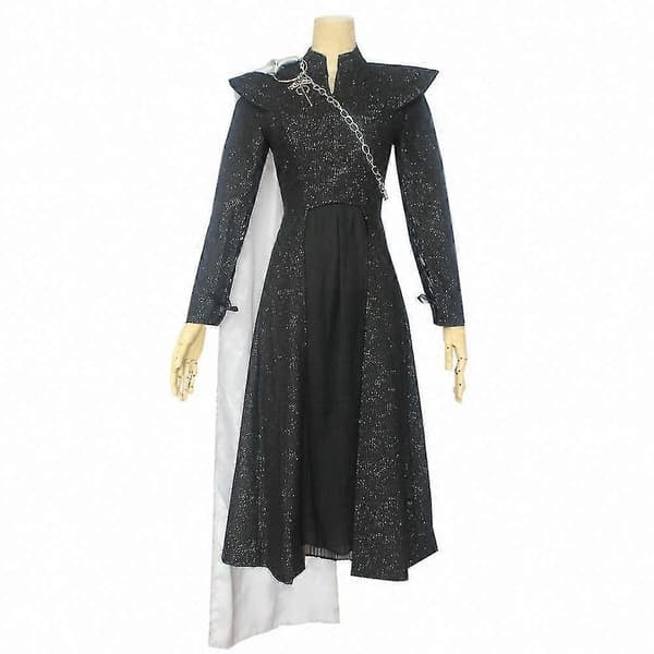 Ny Cosplay Game of Thrones Sæson 7 Daenerys Targaryen Dragemoder Kostume Hurtig XL