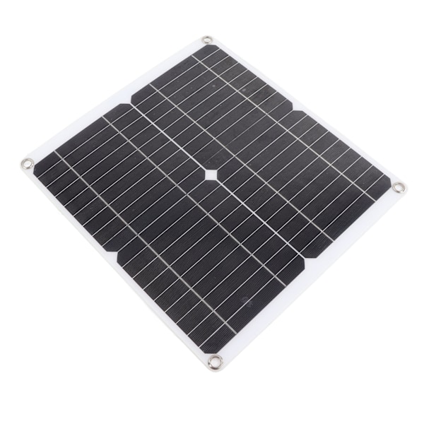 Solpanelssats 20W 12V Monokristallin IP65 Vattentät gör-det-själv-solpanel med 10A Solar Charge Controller för utomhusbruk