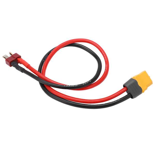XT60 naar T-liitin Urosjohto 14AWG RC-sovitinjohto Kaukosäädöllä Ohjattavalle Autolle Droonille