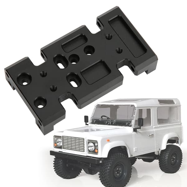 Bundplade/Split Gear Box Metal Baseboard til HSP94180 til D90 1:10 RC Crawler Bil