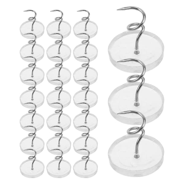 Sofföverdragsstift, twist-style klädselspik för White 1.50X1.00X0.10CM