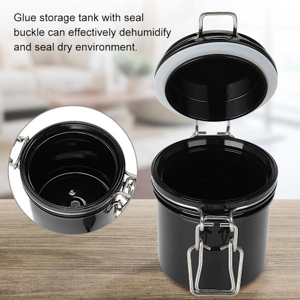 Eyelash Glue Storage Tank Activated Sealed Storage Jar Container