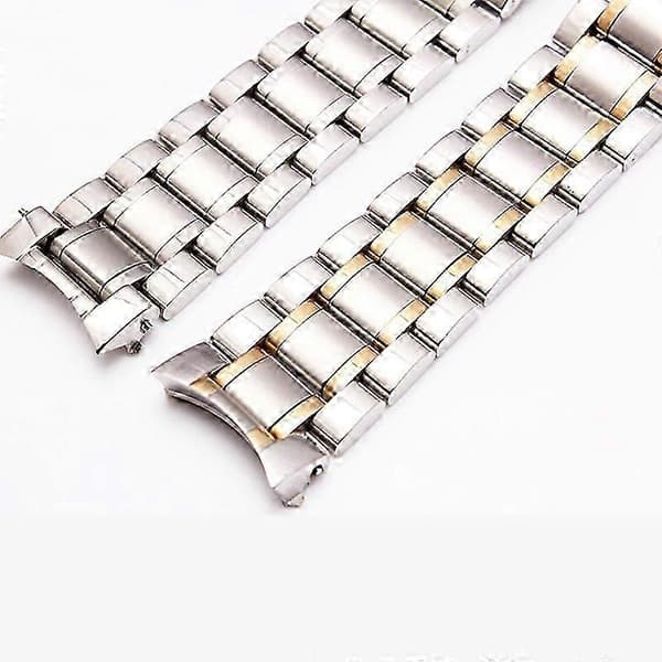 Klokkerem Kompatibel med Longines L2 L4 Master Collection Klokkerem Belterem Rustfritt stål Solid Interface 19mm20mm21mm Goldsmith 19mm