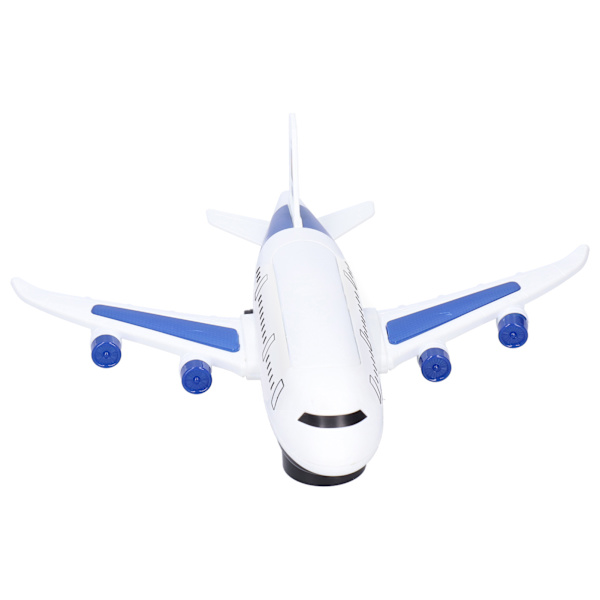 Elektronisk flygplansleksak Barnflygplan Flygplansmodellleksak med lätt musikeffektFlygplan
