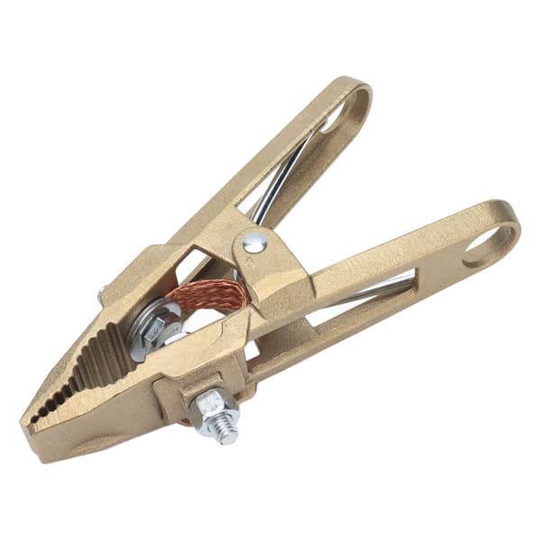 Ground Clamp 600A Brass Earth High Strength A Shape for Welding Cutting Support