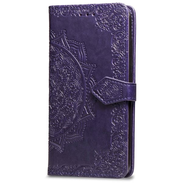 iPhone 7/8/SE (2020/2022) Mandala Læderetui Lilla 60