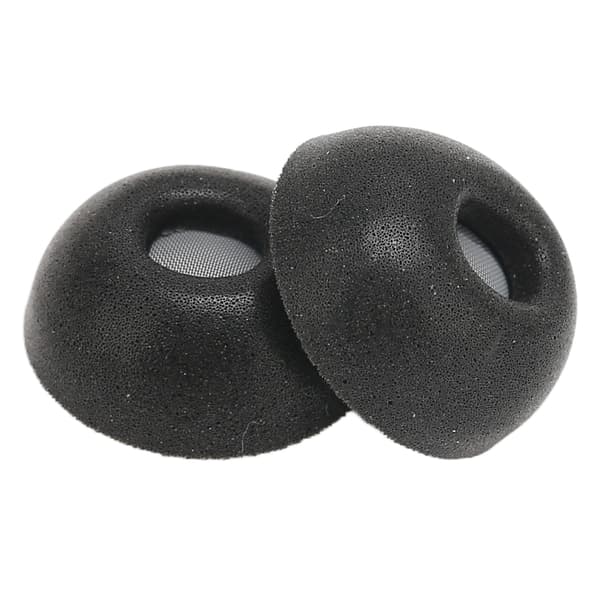 Memory Sponge Ørepropper Tips Hindrer Sklisikkerhet Støyreduserende Erstatningsørepropp for IOS Earbuds1 Par L