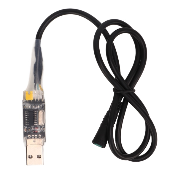 Elcykel USB programmeringskabel Plast 5-pin hona USB2.0 Plug Mid Drive Motor Programmeringskabel för BBS01 motor