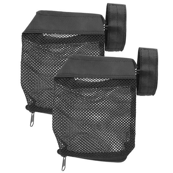 2 stk Messing Shell Catcher Lynlås Bund Shell Catcher Nylon Mesh Bag Messing Catcher