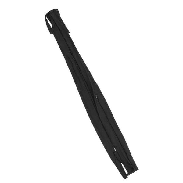 Hestehalepose Wrap Polyester Hold halehuden ren Let at flette Heste 3-rørs halepose til hest Sort