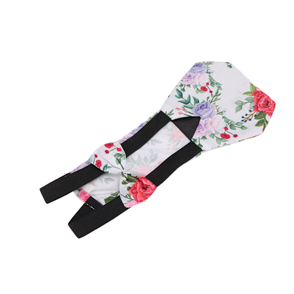 Pet Kyllingbleer Pet Kylling Gåsebleer Åndbart stof Løst Stramt Bæltedesign Bleer Peony M