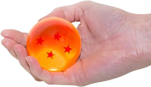 7 stk Dragon Ball Dragon Balls 1 til 7 stjerner med gaveeske -[LD]